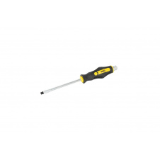 Викрутка ударна шліцева магнітна MASTERTOOL GM EXTERNAL HEX SL6х125 мм ручка з покриттям TPR (49-6612)