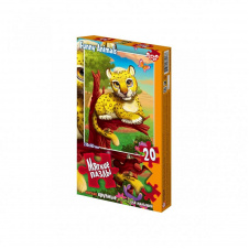 М'які пазли "Леопард" Danko Toys S20-09-11 20 елементів