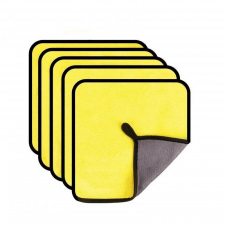 Набір мікрофібри Bluefield 30×30 см 10 шт Жовтий (Н050523-10)