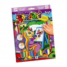 Набір для творчості "SandArt" Danko Toys SA-02-01…10 фреска з піску Поні