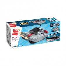 Детский конструктор Военный транспорт Qman 1418Q-1-8 Танк