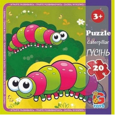 Пазли дитячі "Комахи" G-Toys LI06 20 елементів
