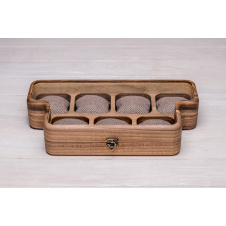 Бокс для зберігання наручних годинників ecoWalnut 7х35х18 см