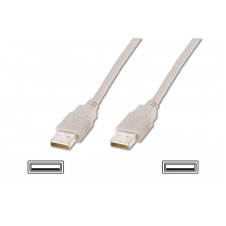 Кабель Atcom USB 2.0 AM/AM 1.8 м white