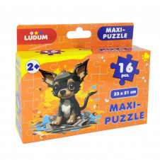 Пазл дитячий максі "Собачка" Ludum ME5032-05 16 великих елементів