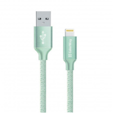 Кабель ColorWay USB/Lightning M/M 2.4 А 2 м Mint CW-CBUL007-MT