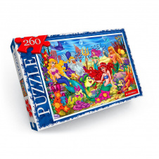 Пазли дитячі "Русалочка" Danko Toys C260-12-08 260 елементів