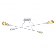 Люстра підвісна MSK Electric Asket під чотири лампи Е27 NL 10320-4 WH Білий (619550)