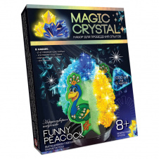 Фото - Дитячий набір для проведення дослідів "MAGIC CRYSTAL" Danko Toys ОМС-01 Funny Peacock Дитячий набір для проведення дослідів "MAGIC CRYSTAL" Danko Toys ОМС-01 Funny Peacock