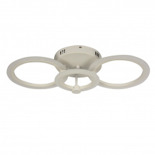 Стельова LED люстра Sunlight W8067/2+1 Білий