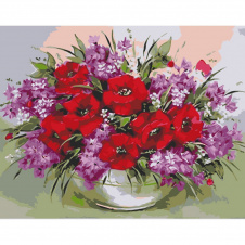 Картина за номерами Яскрава композиція Art Craft 13001-AC 40х50 см