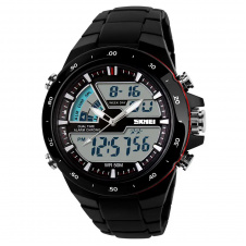 Чоловічий годинник Skmei 1016 Shark Black