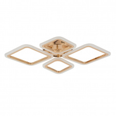 Стельова LED люстра Sunlight 5331/2+2 Gold