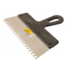 Шпатель зубчастий 250 * 6 * 6 мм MASTERTOOL GM (19-6625)