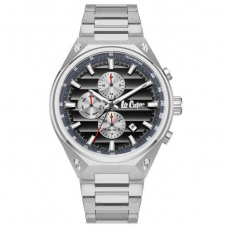 Годинник чоловічий водостійкий наручний Lee Cooper Ice Сріблястий (2493697389)