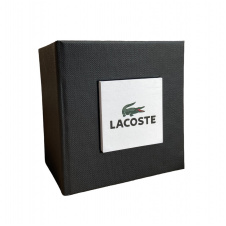 Фото - Подарункова упаковка-коробка для годинника Lacoste Чорний 90х90х60 мм Подарункова упаковка-коробка для годинника Lacoste Чорний 90х90х60 мм