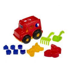 Сортер-автобус Бусик №2 Colorplast 0251 Красный