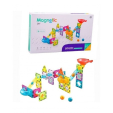 Фото - Конструктор магнітний Magnetic Diy CH1035 61 елемент з кульками Різнокольоровий Конструктор магнітний Magnetic Diy CH1035 61 елемент з кульками Різнокольоровий