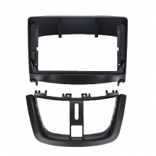 Переходная рамка Lesko 9" Peugeot 207 2010-2016 Черный (9193-37905)