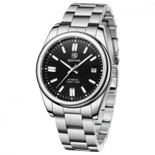 Наручний годинник Benyar Automatic 10 BAR Сріблястий (2783)