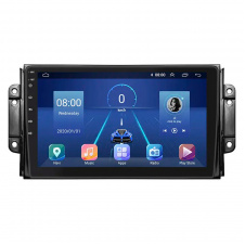 Штатная магнитола Lesko Chery Tiggo 2 I 2016-2020 9" 6/128Gb 4G Wi-Fi GPS Top (10709-65088)
