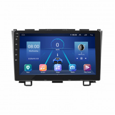 Штатная магнитола Lesko для Honda CR-V III Рестайлинг 2009-2012 экран 9" 2/32Gb/ 4G/ Wi-Fi Premium GPS Android
