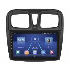 Штатная магнитола Lesko 9" Renault Sandero II 2013-2018 6/128Gb 4G Wi-Fi GPS Top (9822-43791)