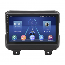 Штатная магнитола Lesko Jeep Wrangler IV JL 2017-н.в. 9" 2/32Gb 4G Wi-Fi GPS Top (10259-53055)