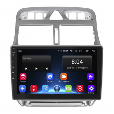 Штатная магнитола Lesko Peugeot 307 I 2001-2005 9" 2/32Gb/ Wi-Fi Optima GPS Android