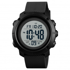 Часы наручные мужские Skmei 1426 Black - White ABS 1426BKWT (12287-hbr)