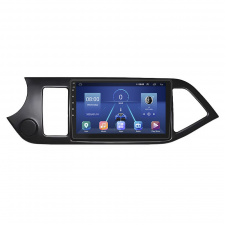 Штатная магнитола Lesko Kia Picanto II Рестайлинг 2015-2017 9" 2/32Gb 4G Wi-Fi GPS Top (10526-53126)