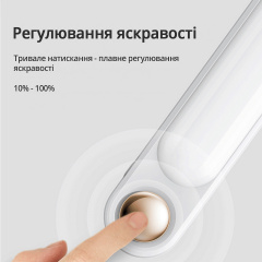 Світлодіодний нічник з акумулятором Inspire K620 3.5Вт 6000К USB 5V Рожево-білий Чернівці