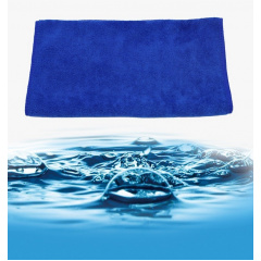 Набір мікрофібри двосторонньої Bluefield 30×30 см 10 шт Синій (Н050527-10) Шепетівка