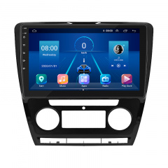 Штатная магнитола Lesko Skoda Octavia II A5 Рестайлинг 2008-2013 10 2+32Gb 4G Premium (6102-34765) Кременец