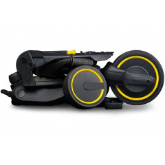 Складной велосипед с родительской ручкой беговел толкач коляскаYOYA 5 в 1 Бирюзовый Южноукраинск