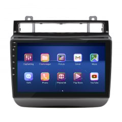 Штатная магнитола Lesko 9" Volkswagen Touareg II Рестайлинг 2014-2018 4/32Gb 4G Wi-Fi GPS Top (9936-46740) Кропива