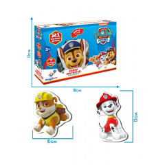 Дитячий набір магнітів Щенячий патруль "Найкращі друзі" Nickelodeon ML4034-31 21 шт Тячів