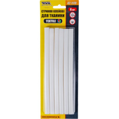 Стрижні клейові 11,2*200 мм 6 шт для тканини TEXTILE MASTERTOOL GM (42-1170) Володарск-Волынский
