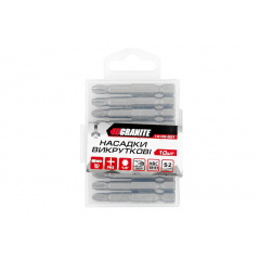 Насадки викруткові Granite GM РН3х50 мм S2 10 шт (10-03-501) Киев