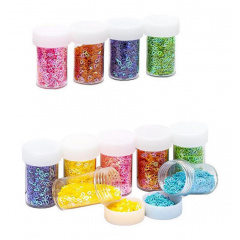 Набір блискіток для творчості COLOR-IT 151SP серця зірки Запоріжжя