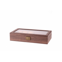 Шкатулка для зберігання годинників та окуляр Craft 6WPU.3SGL.ANTQ Коричневий Орехов