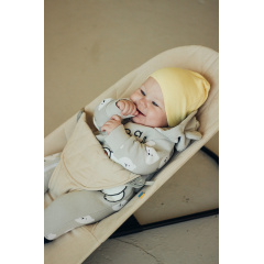 Змінний чохол SBT group на шезлонг Baby Bjorn Balance Soft колосок бавовна Бежевий (BBS-00-16) Коломыя