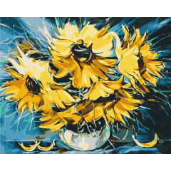 Картина за номерами BrushMe "Соняхи © Oleg Loburak" 40х50см BS53768 Коломия