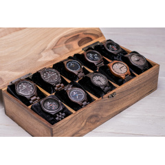 Органайзер для зберігання годинників ecoWalnut 8.2х34.2х18 см Львів