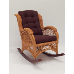 Крісло-гойдалка Cruzo Буковель 100x90 см Медовий (kg0001) Краматорськ