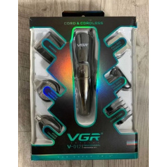 Акумуляторна машинка для стрижки волосся і бороди VGR V-012 6в1 5 Вт (2104618379) Курень