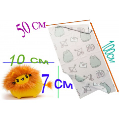 Комплект 2Life М'яка іграшка Pusheen cat 10х7 см та рушник 50х100 см v-12436 Мелитополь