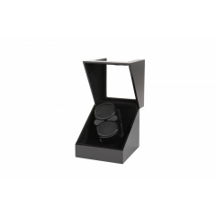Скринька Craft для підзаводу 2-х годинників M12011 BL 210х210х240 мм Чорний Ворожба