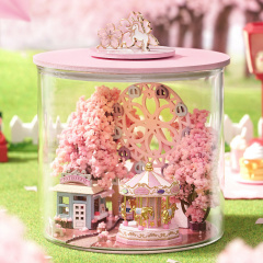 3D-конструктор румбокс Cute Room Dream Bottle B-033 Сакура 11929-85455 Костополь