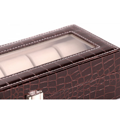 Шкатулка для зберігання годинників Craft 6PU.CROC.BR Коричневий Володарск-Волынский